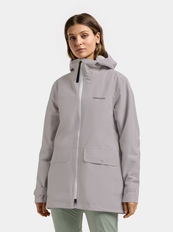 Foret regnjakke dame Didriksons