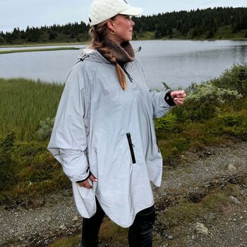 morild poncho med refleks